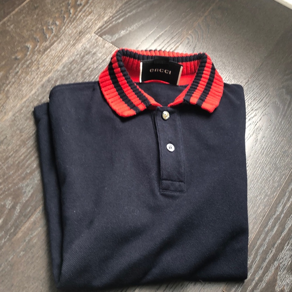 Authentic gucci men’s golf shirt size medium